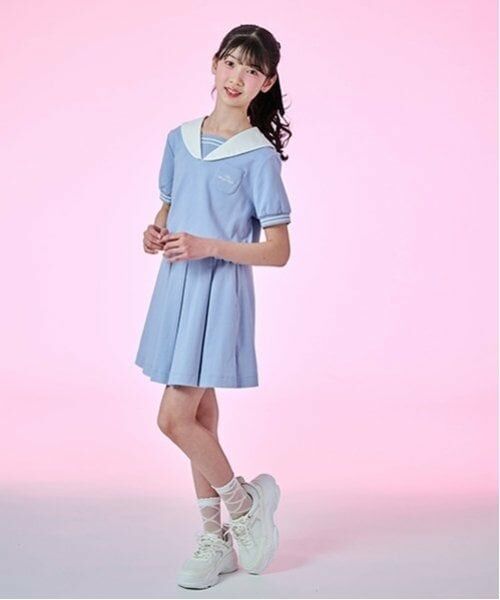 mezzo piano junior / メゾピアノジュニア Tシャツ | 【ニコ☆プチ・Cuugal掲載】セーラーセットアップ | 詳細18