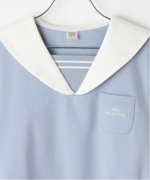 mezzo piano junior / メゾピアノジュニア Tシャツ | 【ニコ☆プチ・Cuugal掲載】セーラーセットアップ | 詳細3