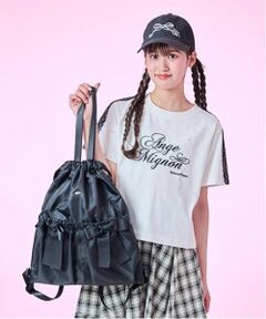 mezzo piano junior / メゾピアノジュニア リュック・バックパック | 【A4対応】【撥水】リボンポケットナップサック