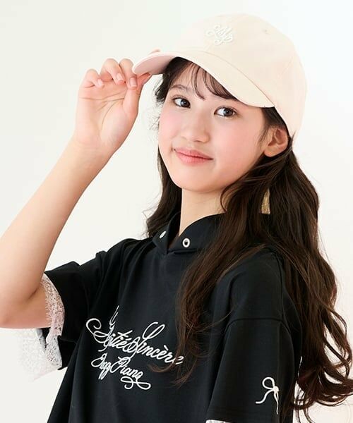 mezzo piano junior / メゾピアノジュニア キャップ | 【UVカット・遮熱・冷感】後ろリボンキャップ | 詳細12