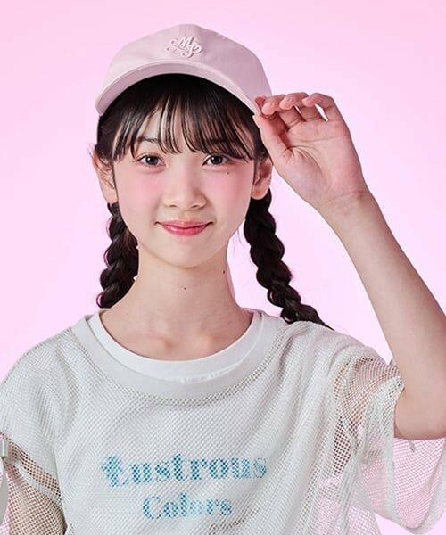 mezzo piano junior / メゾピアノジュニア キャップ | 【UVカット・遮熱・冷感】後ろリボンキャップ | 詳細18