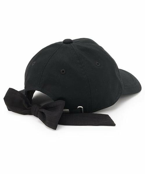 mezzo piano junior / メゾピアノジュニア キャップ | 【UVカット・遮熱・冷感】後ろリボンキャップ | 詳細3