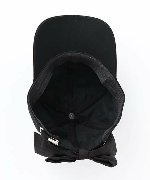 mezzo piano junior / メゾピアノジュニア キャップ | 【UVカット・遮熱・冷感】後ろリボンキャップ | 詳細8