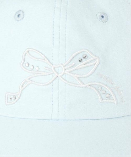 mezzo piano junior / メゾピアノジュニア キャップ | 【冷感】リボン刺しゅうメッシュキャップ | 詳細6