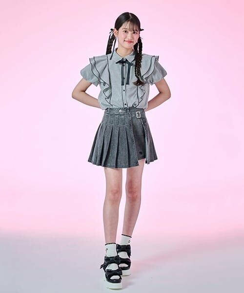 mezzo piano junior / メゾピアノジュニア サンダル | ダブルリボンスポサン | 詳細24