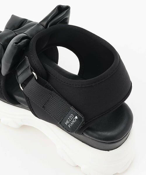 mezzo piano junior / メゾピアノジュニア サンダル | ダブルリボンスポサン | 詳細6