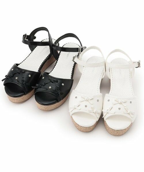 mezzo piano junior / メゾピアノジュニア サンダル | プチりぼんサンダル | 詳細9