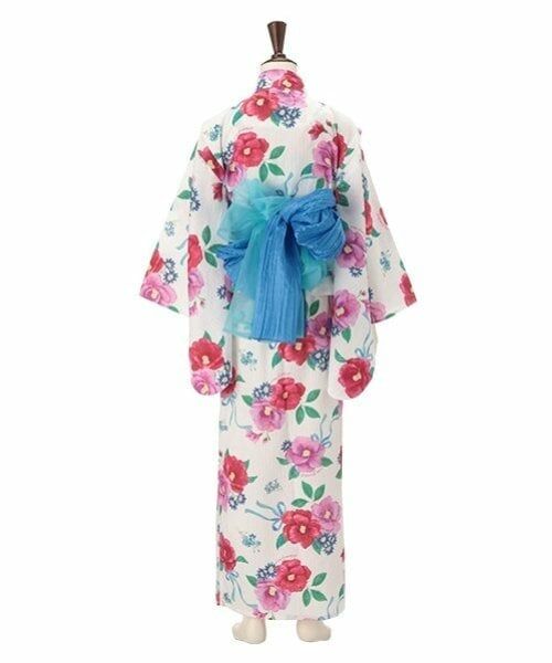 mezzo piano junior / メゾピアノジュニア 着物・浴衣・小物類 | 【接触冷感】椿柄2WAY浴衣 | 詳細1