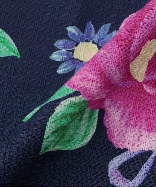 mezzo piano junior / メゾピアノジュニア 着物・浴衣・小物類 | 【接触冷感】椿柄2WAY浴衣 | 詳細17