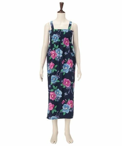 mezzo piano junior / メゾピアノジュニア 着物・浴衣・小物類 | 【接触冷感】椿柄2WAY浴衣 | 詳細3