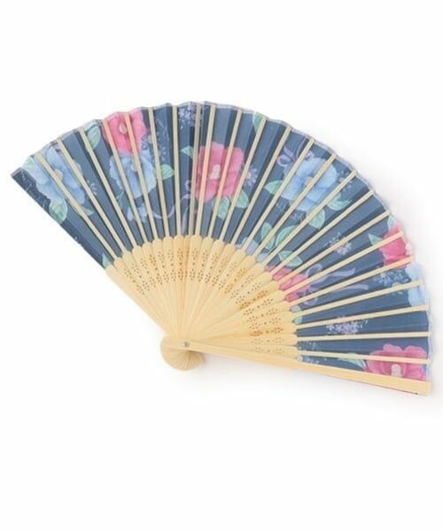 mezzo piano junior / メゾピアノジュニア その他 | 椿柄扇子 | 詳細1