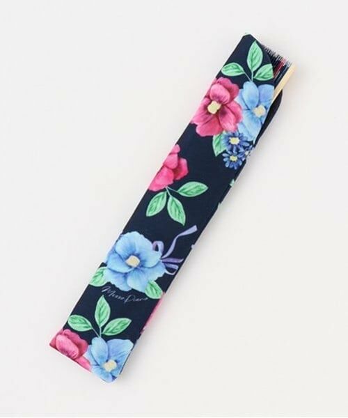 mezzo piano junior / メゾピアノジュニア その他 | 椿柄扇子 | 詳細5