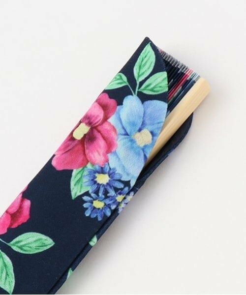 mezzo piano junior / メゾピアノジュニア その他 | 椿柄扇子 | 詳細6