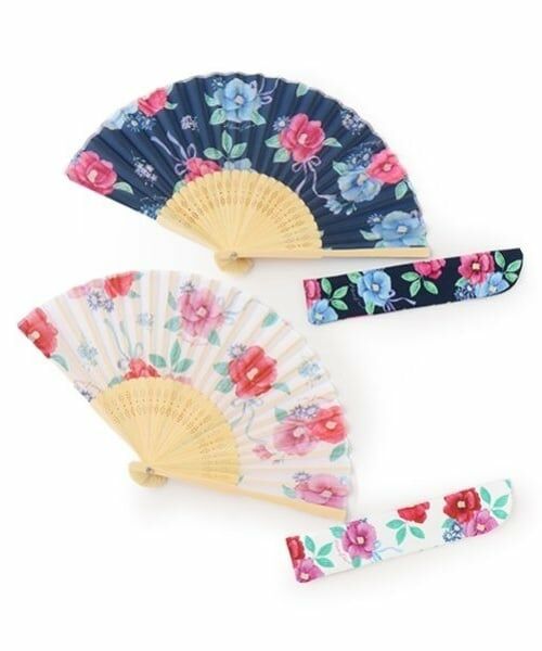 mezzo piano junior / メゾピアノジュニア その他 | 椿柄扇子 | 詳細7