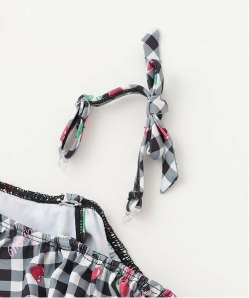 mezzo piano junior / メゾピアノジュニア 水着・スイムグッズ | 【SWIM】チェリー柄フリル swim wear(2WAY) | 詳細5