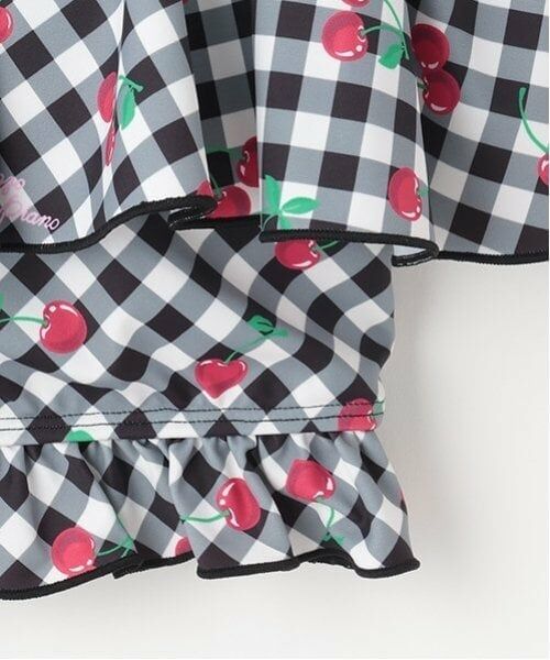 mezzo piano junior / メゾピアノジュニア 水着・スイムグッズ | 【SWIM】チェリー柄フリル swim wear(2WAY) | 詳細6