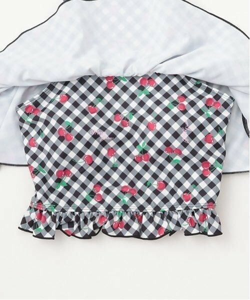 mezzo piano junior / メゾピアノジュニア 水着・スイムグッズ | 【SWIM】チェリー柄フリル swim wear(2WAY) | 詳細7