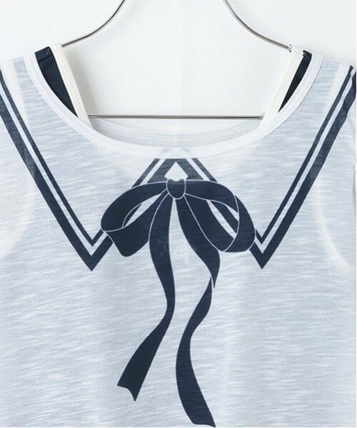 mezzo piano junior / メゾピアノジュニア 水着・スイムグッズ | 【SWIM】スクール対応 swim wear(Tシャツつき) | 詳細3