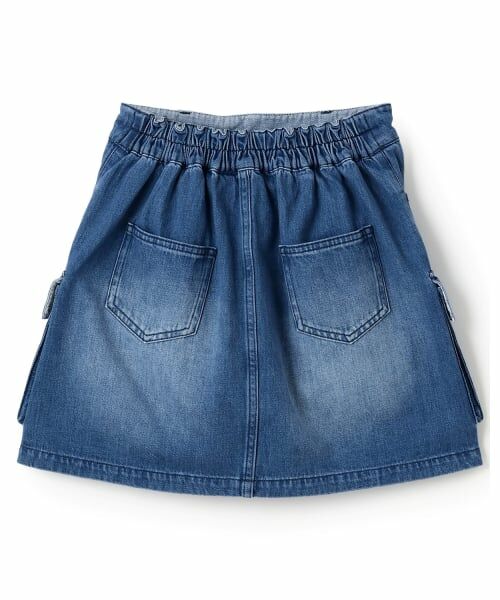 mezzo piano junior / メゾピアノジュニア ショート・ハーフ・半端丈パンツ | リボンフラップカーゴスカパン | 詳細1