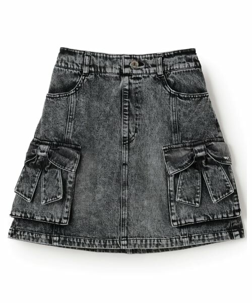 mezzo piano junior / メゾピアノジュニア ショート・ハーフ・半端丈パンツ | リボンフラップカーゴスカパン | 詳細13