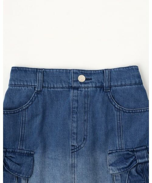 mezzo piano junior / メゾピアノジュニア ショート・ハーフ・半端丈パンツ | リボンフラップカーゴスカパン | 詳細2