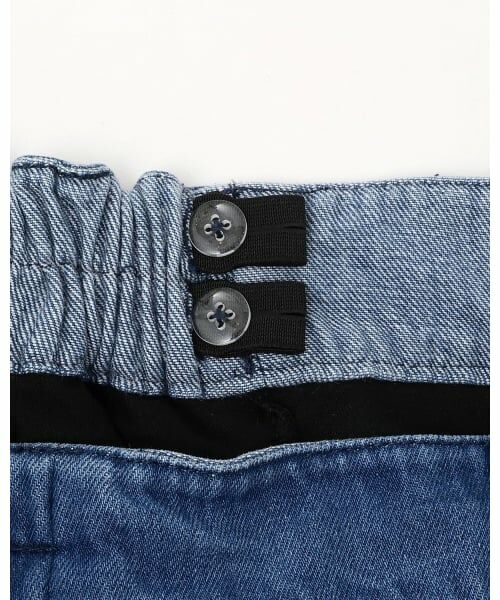 mezzo piano junior / メゾピアノジュニア ショート・ハーフ・半端丈パンツ | リボンフラップカーゴスカパン | 詳細3