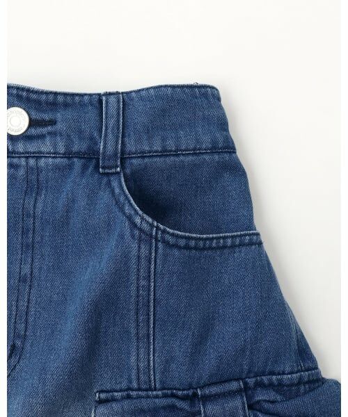 mezzo piano junior / メゾピアノジュニア ショート・ハーフ・半端丈パンツ | リボンフラップカーゴスカパン | 詳細4