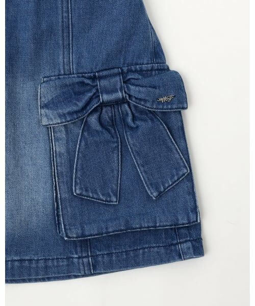 mezzo piano junior / メゾピアノジュニア ショート・ハーフ・半端丈パンツ | リボンフラップカーゴスカパン | 詳細5