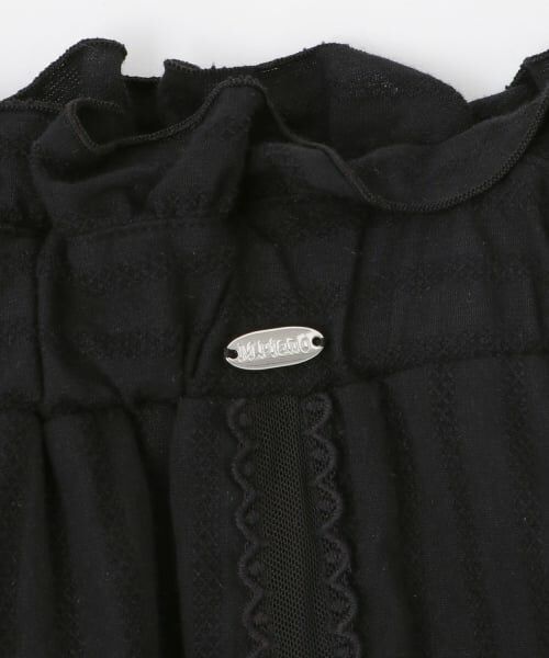 mezzo piano junior / メゾピアノジュニア ミニ・ひざ丈スカート | レースティアードスカート | 詳細3