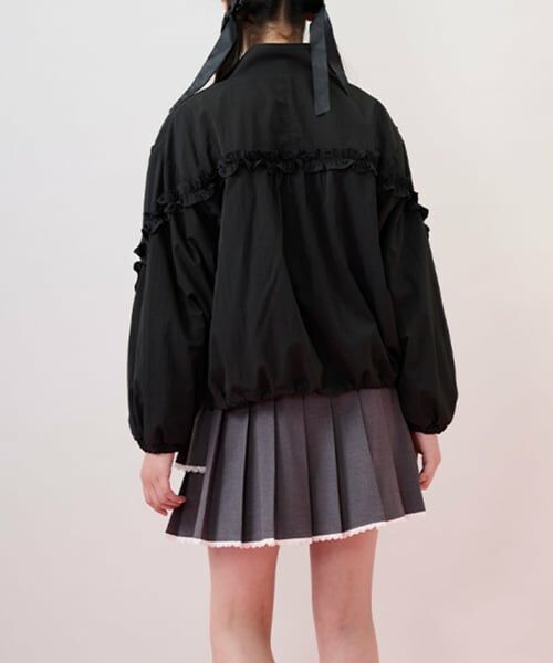 mezzo piano junior / メゾピアノジュニア ショート・ハーフ・半端丈パンツ | トリムレース2段プリーツスカパン | 詳細16