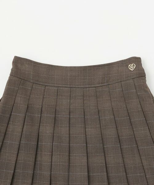mezzo piano junior / メゾピアノジュニア ショート・ハーフ・半端丈パンツ | トリムレース2段プリーツスカパン | 詳細2