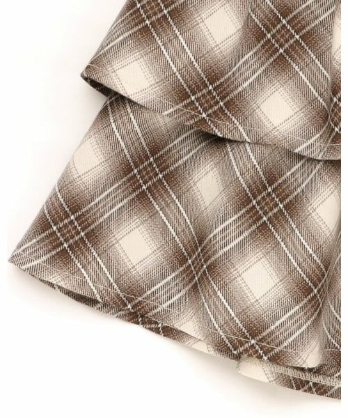 mezzo piano junior / メゾピアノジュニア ショート・ハーフ・半端丈パンツ | ハートバックルベルトつきティアードスカパン | 詳細5