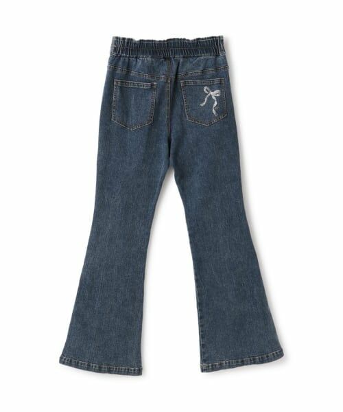 mezzo piano junior / メゾピアノジュニア その他パンツ | ハイウエスト美脚フレアデニム | 詳細2