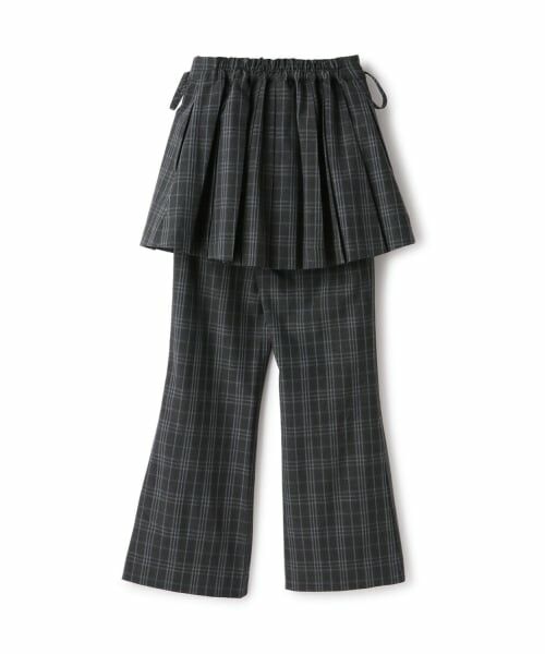 mezzo piano junior / メゾピアノジュニア その他パンツ | プリーツスカート＆フレアパンツセット | 詳細1