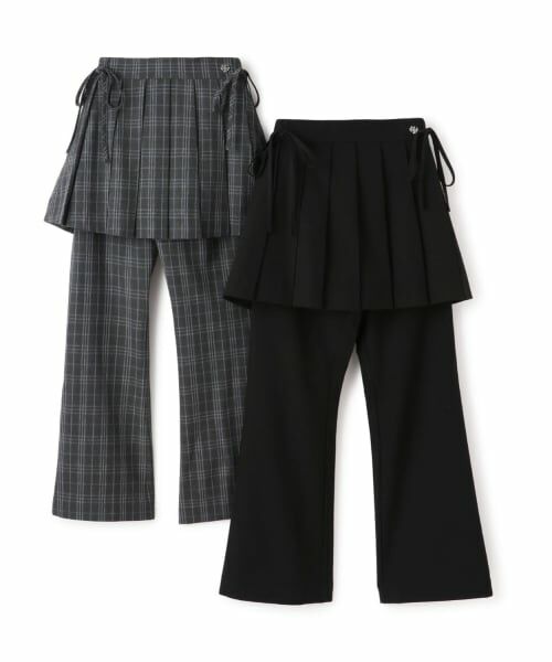 mezzo piano junior / メゾピアノジュニア その他パンツ | プリーツスカート＆フレアパンツセット | 詳細15