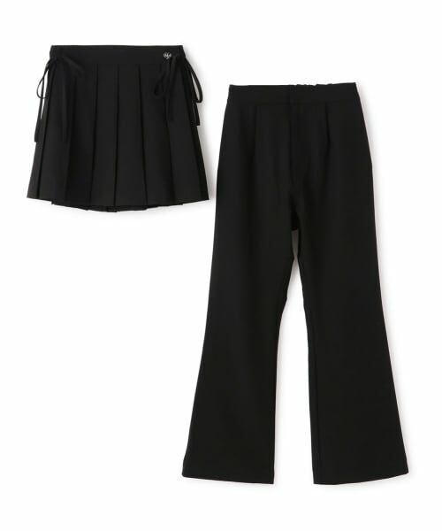 mezzo piano junior / メゾピアノジュニア その他パンツ | プリーツスカート＆フレアパンツセット | 詳細2