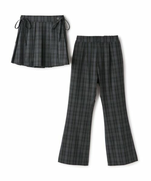 mezzo piano junior / メゾピアノジュニア その他パンツ | プリーツスカート＆フレアパンツセット | 詳細3