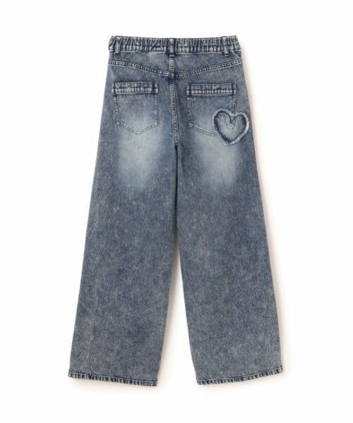 mezzo piano junior / メゾピアノジュニア その他パンツ | ウエスト細見えアソートデザインデニムパンツ | 詳細1