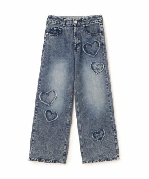 mezzo piano junior / メゾピアノジュニア その他パンツ | ウエスト細見えアソートデザインデニムパンツ | 詳細11