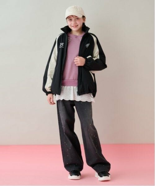 mezzo piano junior / メゾピアノジュニア その他パンツ | ウエスト細見えアソートデザインデニムパンツ | 詳細15