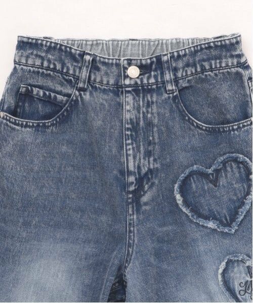 mezzo piano junior / メゾピアノジュニア その他パンツ | ウエスト細見えアソートデザインデニムパンツ | 詳細2