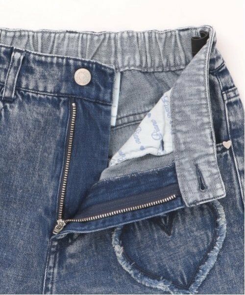 mezzo piano junior / メゾピアノジュニア その他パンツ | ウエスト細見えアソートデザインデニムパンツ | 詳細3