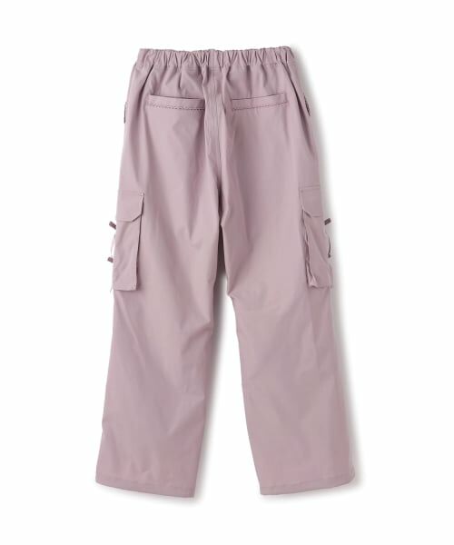 mezzo piano junior / メゾピアノジュニア その他パンツ | 【吸水速乾】レースアップリボンポケットカーゴパンツ | 詳細1
