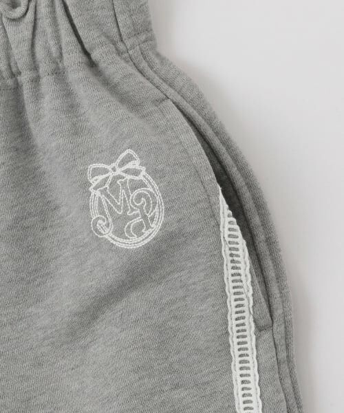 mezzo piano junior / メゾピアノジュニア その他パンツ | スウェットバレルレッグパンツ | 詳細5