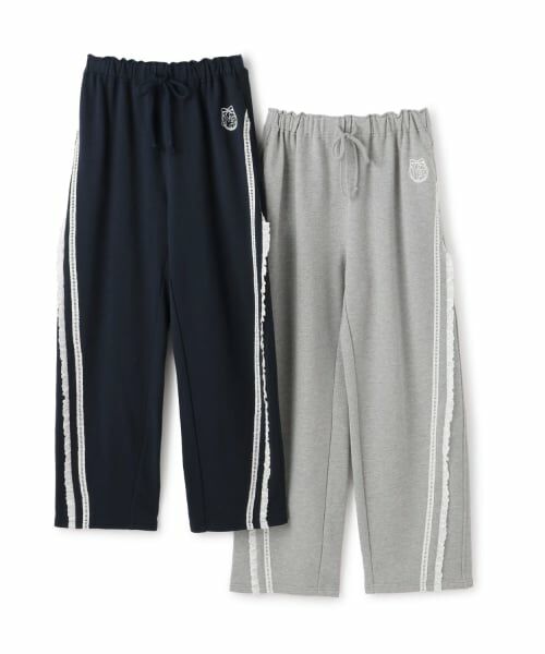mezzo piano junior / メゾピアノジュニア その他パンツ | スウェットバレルレッグパンツ | 詳細8