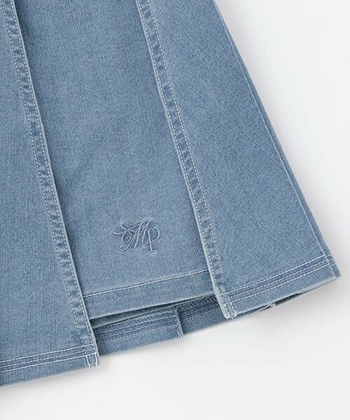 mezzo piano junior / メゾピアノジュニア ショート・ハーフ・半端丈パンツ | ラッププリーツショートパンツ（2WAY) | 詳細4