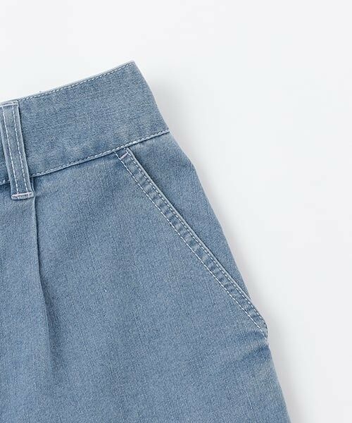 mezzo piano junior / メゾピアノジュニア ショート・ハーフ・半端丈パンツ | ラッププリーツショートパンツ（2WAY) | 詳細6