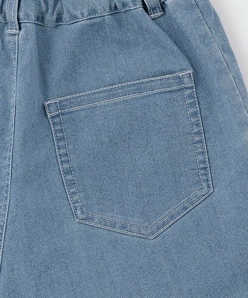 mezzo piano junior / メゾピアノジュニア ショート・ハーフ・半端丈パンツ | ラッププリーツショートパンツ（2WAY) | 詳細7