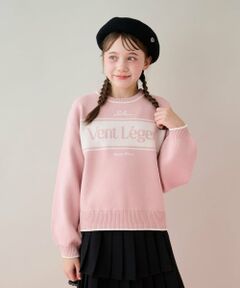 mezzo piano junior / メゾピアノジュニア ニット・セーター | ロゴジャカードニット