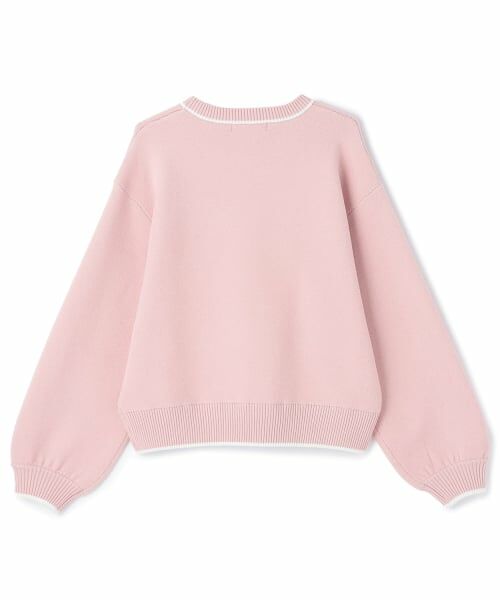 mezzo piano junior / メゾピアノジュニア ニット・セーター | ロゴジャカードニット | 詳細1